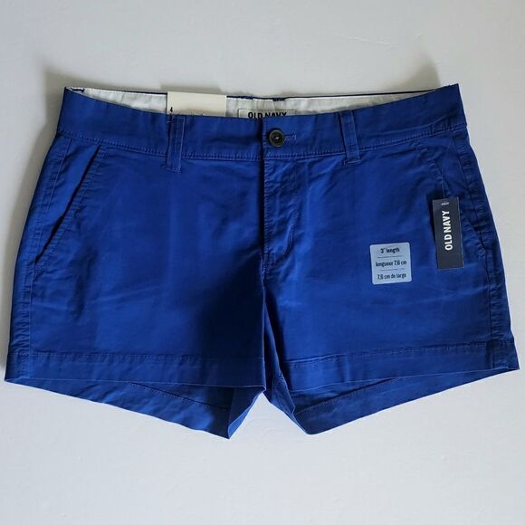 Old Navy - Size 4 - Royal Rowena Blue 3" Shorts - Picture 2 of 13